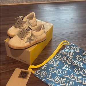 Toddler Golden Goose. Brand new (includes box, passport, dust bag, and receipt)